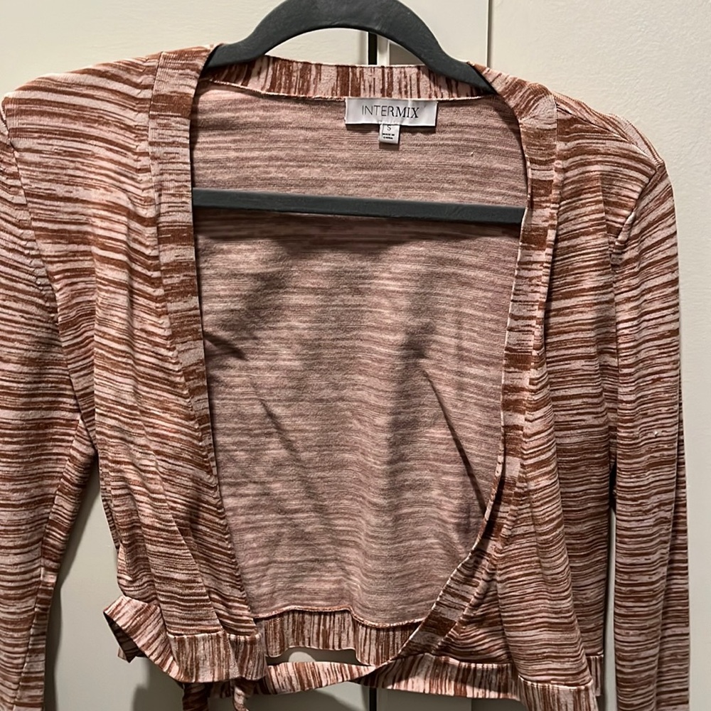 INTERMIX wrap around top